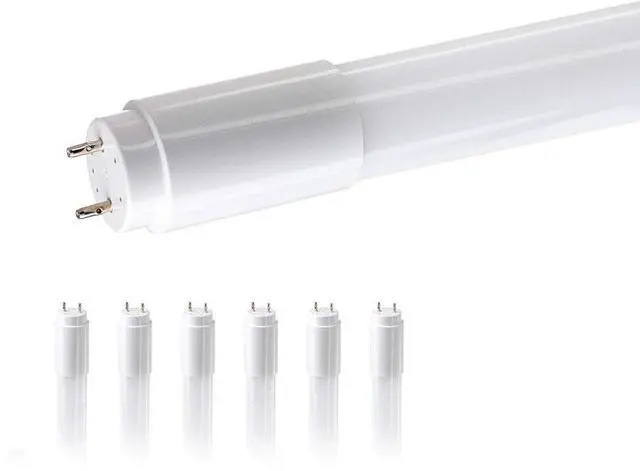 Alt view image 3 of 3 - GE Lighting 37878 Garage & Basement LED T8 Linear Bulb with G13 Base, 12-Watt, Cool White 48 inch (pack of 6)
