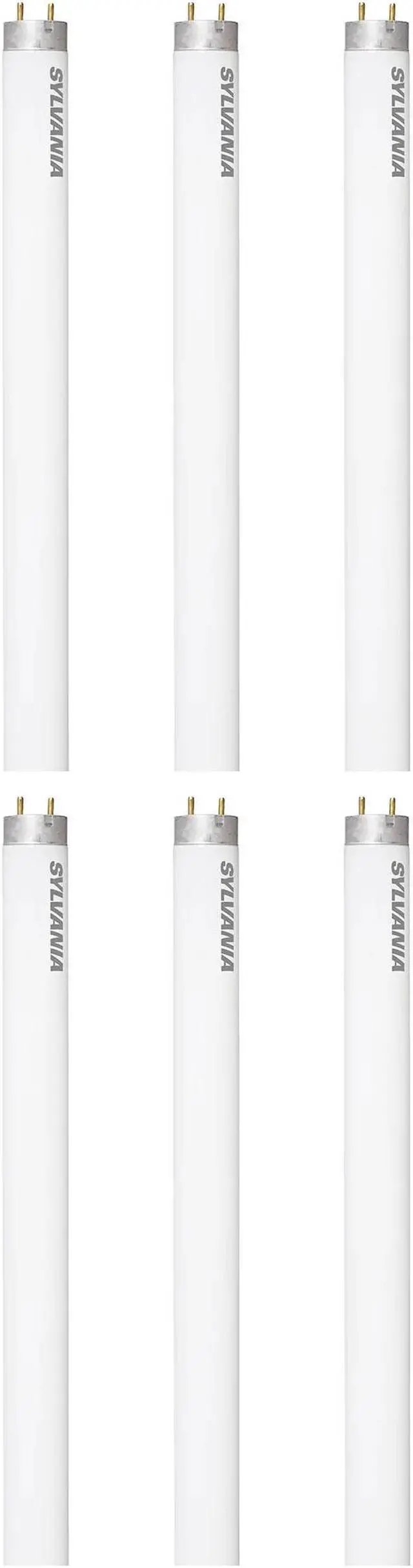 Main image of (case of 6 lamps) Sylvania 22511 F15T8/GRO/AQ/RP Fluorescent Plant Aquarium Terrarium Tube Light Bulb, 15 watts, 18 inch T8 Fluorescent Lamp