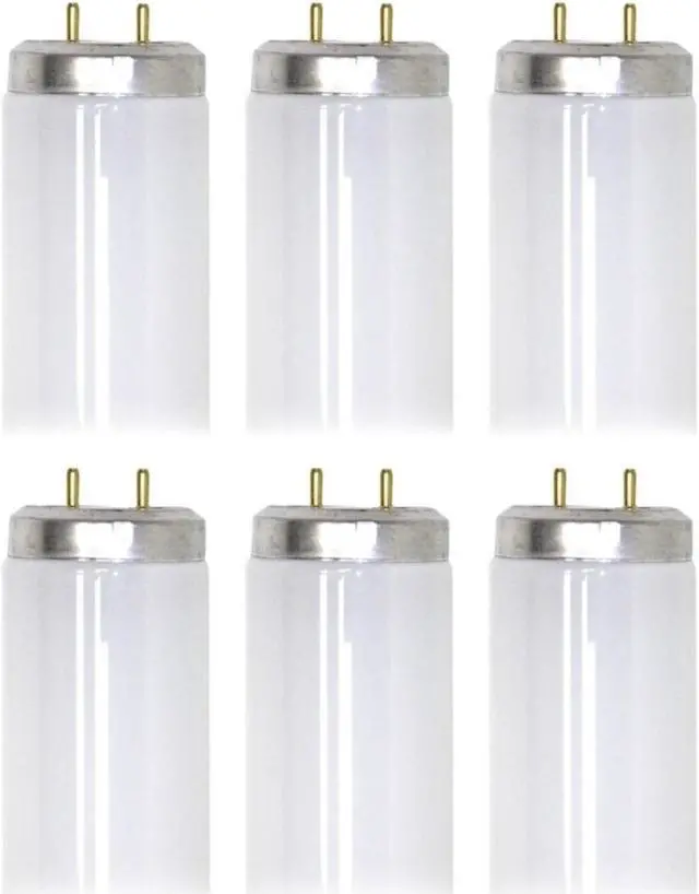 Alt view image 2 of 4 - (case of 6) GE 97319 Linear Fluorescent, Office and Work Spaces, 15 watt T8, 3500K Bright White, 18 inch tube F15T8SP35