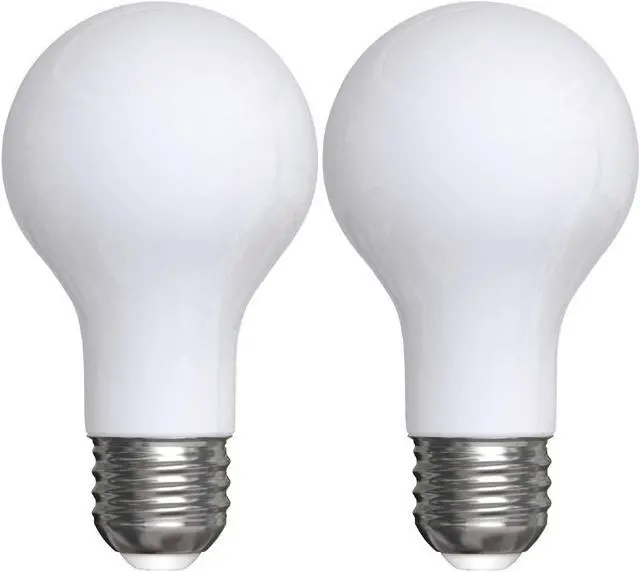 Alt view image 7 of 10 - GE LED Classic Daylight A21 Light Bulb 10 W 2/Pack 31181