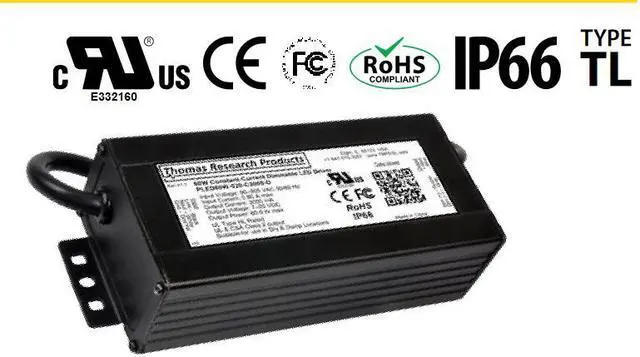 Alt view image 2 of 4 - Hubbell Thomas Research Products LED Driver, Constant Current, Dimmable PLED60W series, PLED60W-042-C1400-D