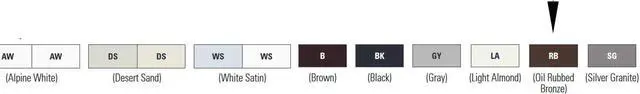 Alt view image 3 of 3 - (case of 6) Eaton Z-Wave Plus split control wireless duplex receptacle, Tamper Resistant, 15A, Flush Mounting, Oil Rubbed Bronze color, 2 pole 3 wire grounding, Decorator receptacle