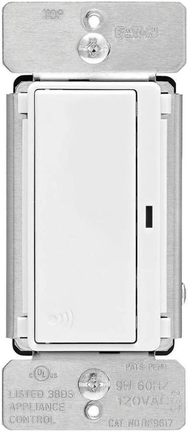 Main image of EATON RF9617DW Z-Wave Plus Accessory Switch, White, 1