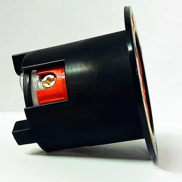 Alt view image 2 of 3 - Eaton Arrow Hart AHCL1020FO Color Coded Locking Flanged Outlet, Orange & Black, Ultra Grip, Three-pole, Three-wire 20 Amp 125/250V