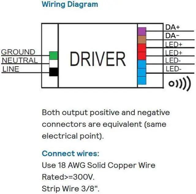 Alt view image 2 of 4 - Advance Xitanium LED Electronic Driver XI040C110V054VPT2 Sensor Ready SimpleSet, 40 watt, .1-1.1A, continuous dimming