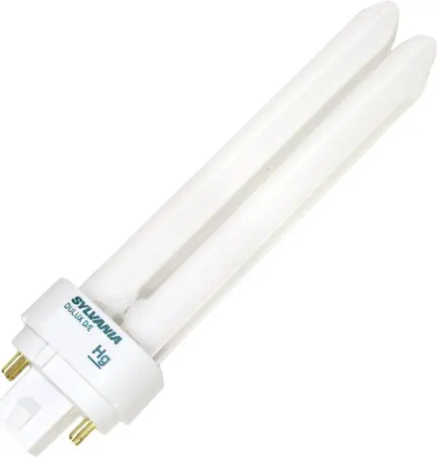 Main image of (case of 50) Sylvania 20226 - CF18DD/E/15W/SS/841/ECO Dimmable 4 Pin Base Compact Fluorescent Light Bulb