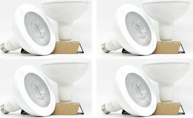 Alt view image 3 of 3 - (8 bulbs) GE Lighting LED PAR38 Flood Light, Bright Warm White LED Light Bulb, 1200 lumens, 15 watts, equivalent to 90 watt