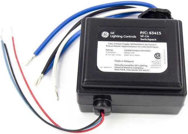 Main image of GE Lighting Controls 63415 SP-CA Switchpack, 347 Vac, 15 amp, 125mA