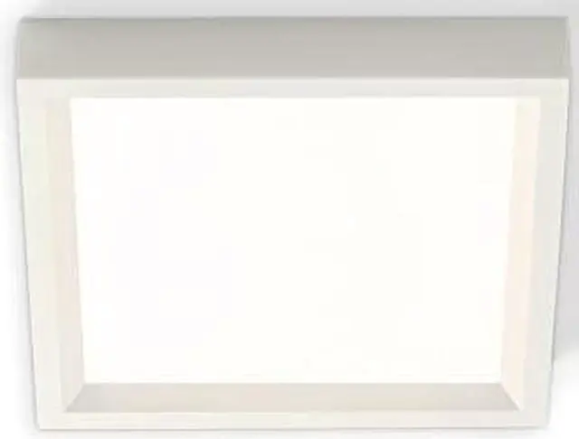 Alt view image 2 of 3 - Philips Lightolier - S4S830K7AL - LED 4" Square - SlimSurface - Surface Mount - 650 Lumens - 3000K - Aluminum Finish
