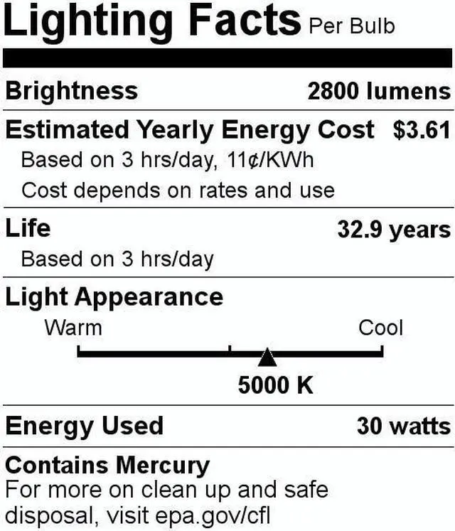Alt view image 2 of 2 - (case of 30) Sylvania 22202 - FO30/850/XP/SS/ECO3 Straight T8 Fluorescent Tube Light Bulb, 48 inches, 30 watt, 2800 lumens, 5000K