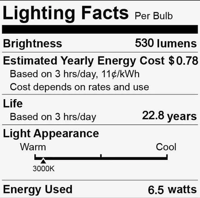 Alt view image 4 of 4 - GE Lighting 93095551 LED Flood Light Bulb, Bright White, Clear, MR16, 500 Lumens, 7-Watts - Quantity 1