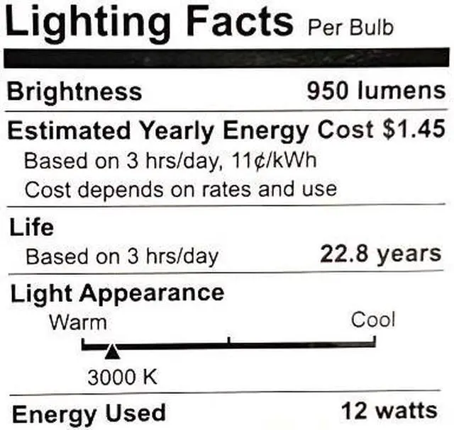 Alt view image 2 of 2 - 12 Watt LED PAR38 Outdoor Floodlight - Replaces 75 Watt Light Bulb 1 Pack, 950 lumens, Dimmable, Bright White
