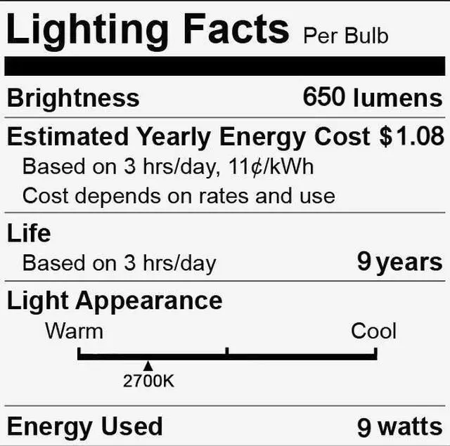 Alt view image 2 of 2 - (4 pack) GE 29913 soft white LED 65 watt equivalent BR30 LED light bulb, 9 watt, 650 lumens, soft white