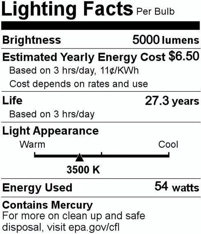 Alt view image 6 of 6 - (Case of 40) GE 46760 Starcoat 46 inch T5 Fluorescent Tube F54W / T5 / 835 / ECO, 46 inch 54 Watt, 5000 lumen, High Output, 3500K
