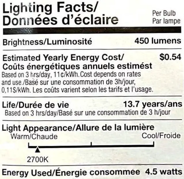 Alt view image 4 of 4 - (8 bulbs) Sylvania 40524 - LED A15 A Line Pear LED Light Bulb, Candelabra base, 2700K Soft White Glass LED Light Bulb