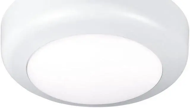 Main image of Dual Lite 11 inch round LED Ceiling Light, EVSW White, 17 watts, 1200 lumens, 4000K Color Temperature, 120/277Vac, 0-10V Dimming