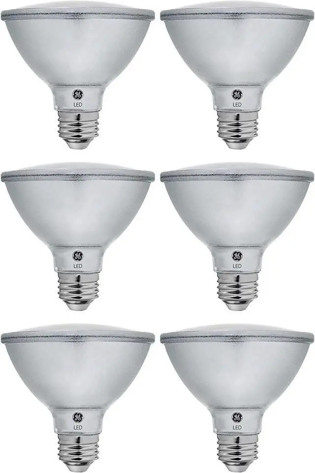 Main image of (6 bulbs) GE classic LED PAR30 Shortneck, 75 W Equivalent, Dimmable Warm White Par30 Shortneck, 11 watt, 850 lumen LED Light Bulb Indoor Spot Light