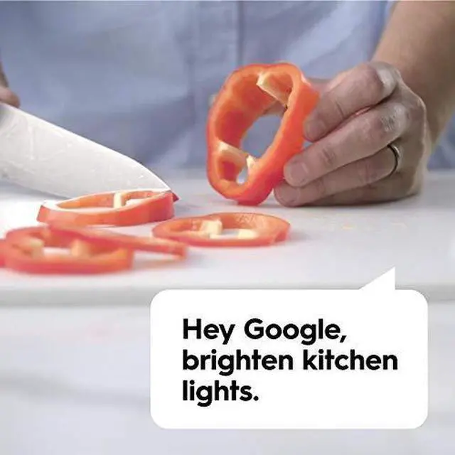 Alt view image 4 of 5 - GE LED A19 Smart Bulb, C by GE, Sleep Smart Bulb, 3 color settings, 11 watts, 850 lumens, works with google assistant