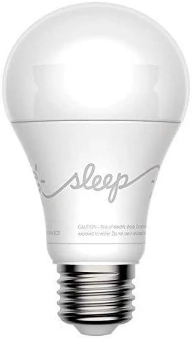 Alt view image 3 of 5 - GE LED A19 Smart Bulb, C by GE, Sleep Smart Bulb, 3 color settings, 11 watts, 850 lumens, works with google assistant
