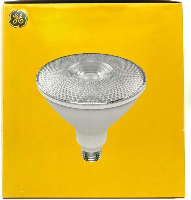 Alt view image 5 of 6 - (case of 3) GE ultra bright LED PAR38, 16 watts, 1300 lumens, Dimmable, Indoor and Outdoor rated, Warm White 3000K, Medium base, UltraBright LED Light Bulb