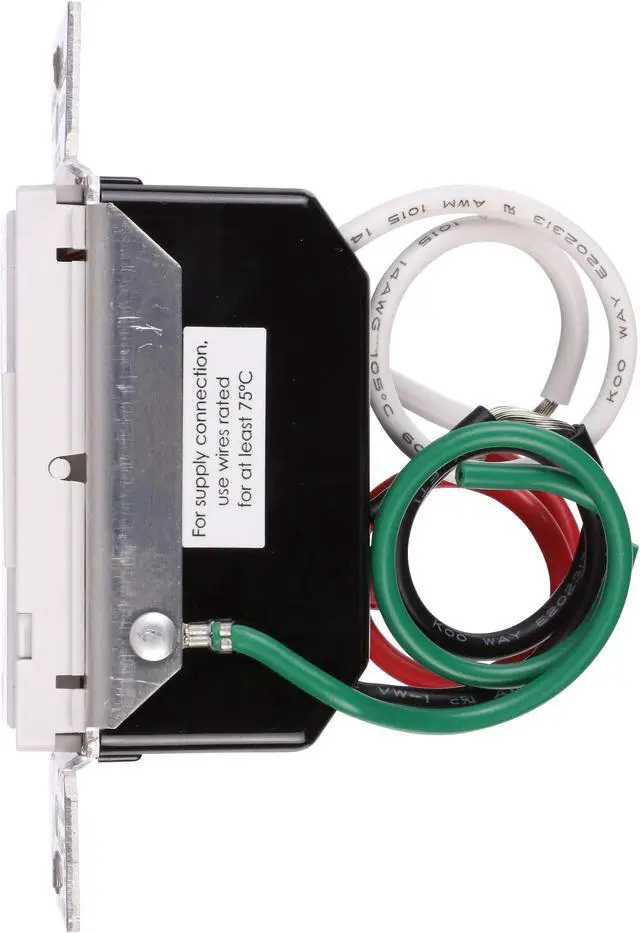 Alt view image 3 of 7 - EATON RF9640-NDW Z-Wave Plus Universal Dimmer, White, single pole, 120Vac
