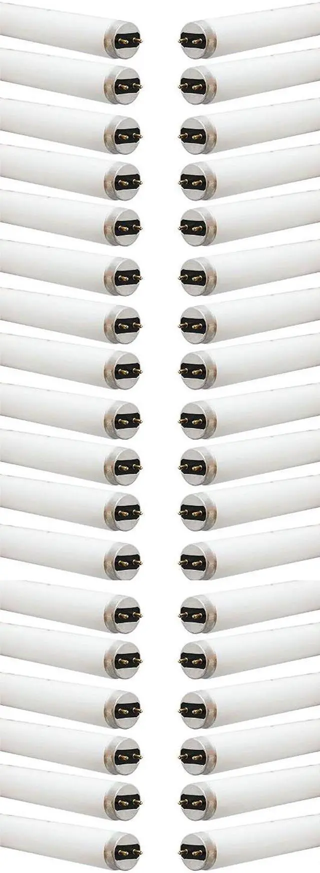 Alt view image 2 of 3 - (case of 36) Fluorescent Linear Lamp, T8, Cool White 4100K, 25 watts, 2400 lumens, 48 inch T8