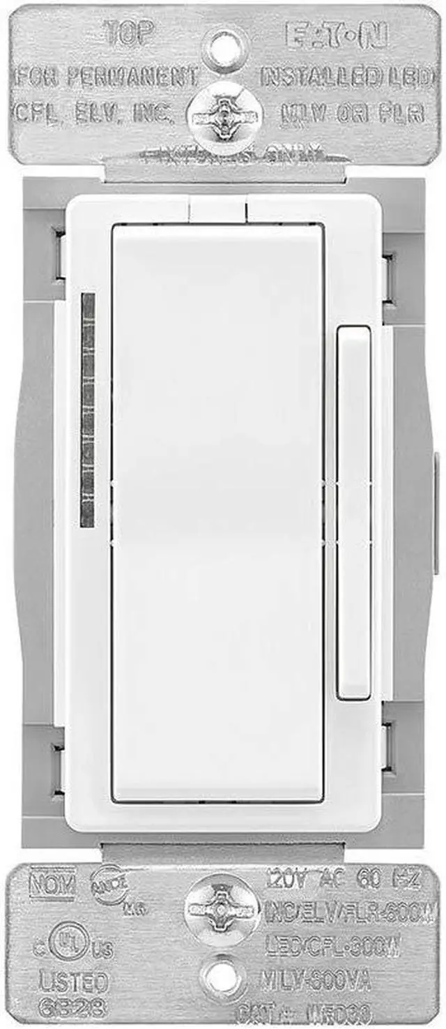 Main image of Eaton WFD30-W-BX-L Wi-Fi Smart Universal Dimmer Works with Alexa, White, Control your Lights From Anywhere