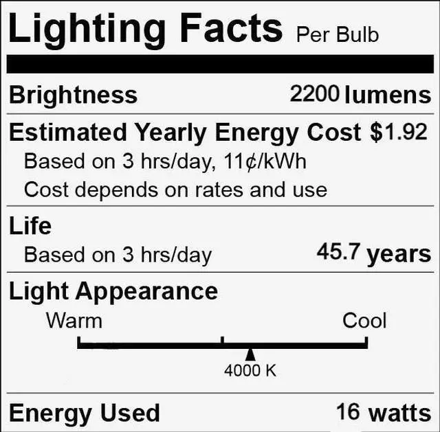 Alt view image 2 of 4 - (case of 20) GE LED16BDT8/G4/840 LED tube 48" T8 type B 16 watt Cool white 4000K LED tube