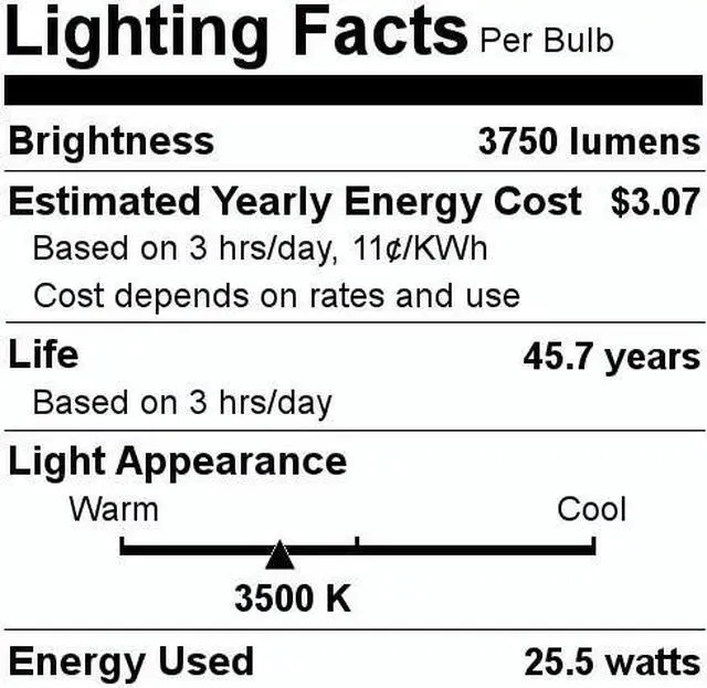 Alt view image 4 of 4 - (20 tubes) GE 19221 LED Tube, 46 inch T5, Plug & Play Linear Fluorescent LED-tube, 3500K, 25 watts, 3750 lumens, 46 inch LED replacement for T5 fluorescent