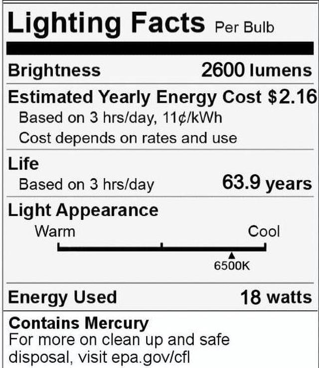 Alt view image 4 of 4 - (case of 20) GE 35773 Type A Plug and Play LED Tube LED18ET8/G/4/865, replacement for T8 Fluorescent, 48 inch tube, 6500K, 2300 lumens, 18 watts