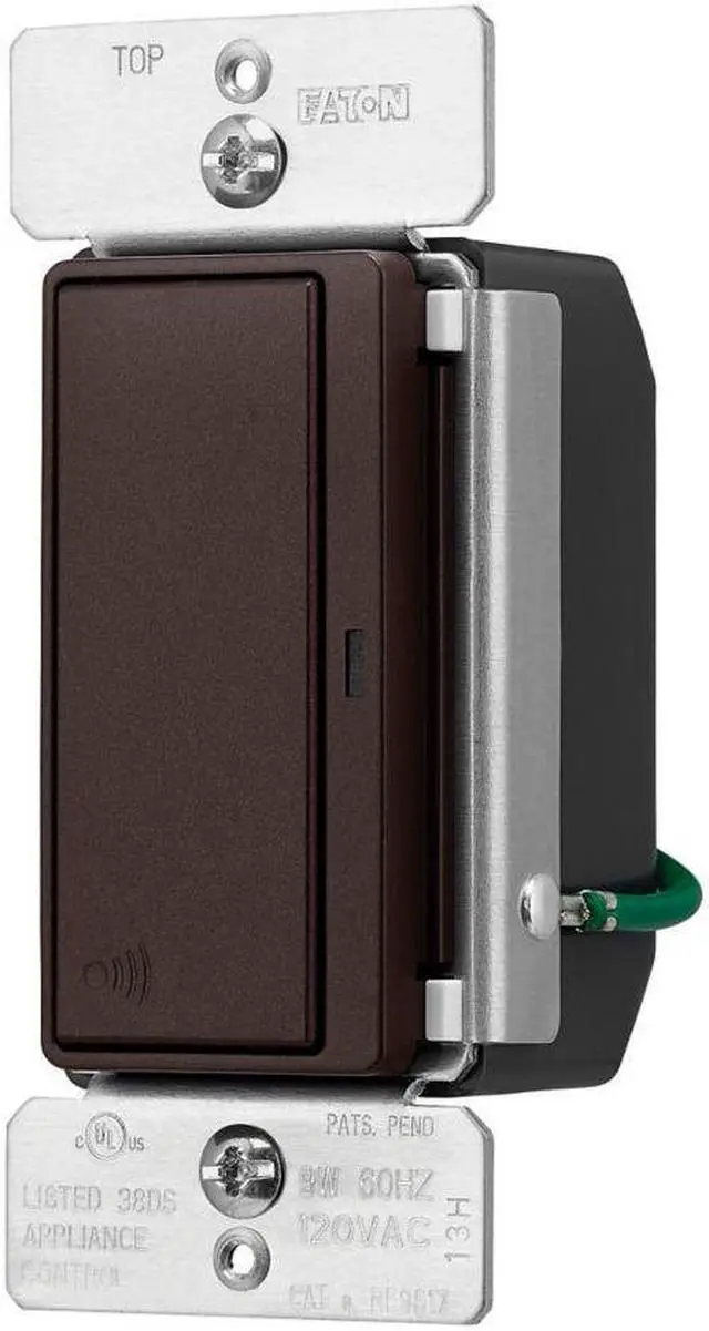 Alt view image 2 of 2 - EATON RF9617DRB Z-Wave Plus Accessory Switch, Oil-Rubbed Bronze