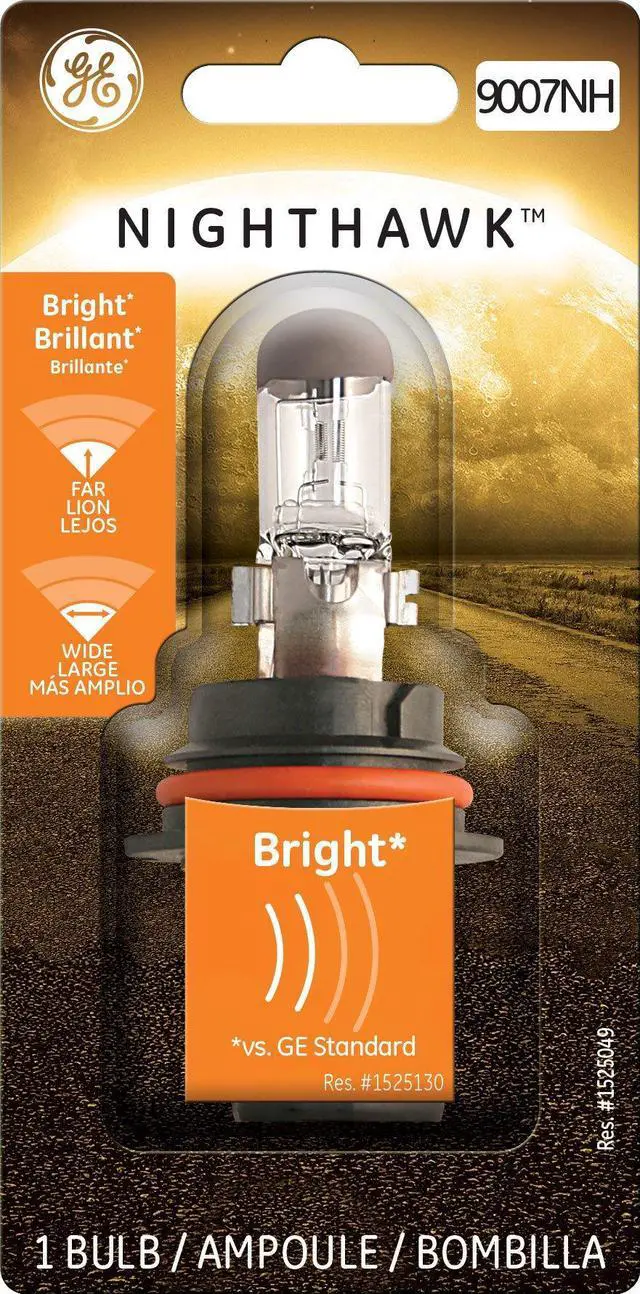 Main image of GE Lighting 9007NH/BP Nighthawk Automotive Headlight Bulb