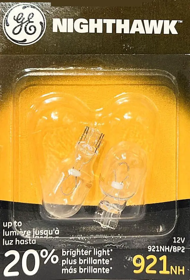 Main image of GE Lighting 921NH/BP2 Nighthawk Automotive Replacement Bulbs, 2-Pack