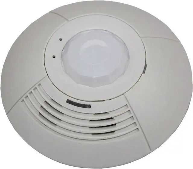 Main image of Lutron LOS-CDT-1000-WH Dual Tech Occupancy Sensor Low Voltage, 1000 SQFT, White Gloss