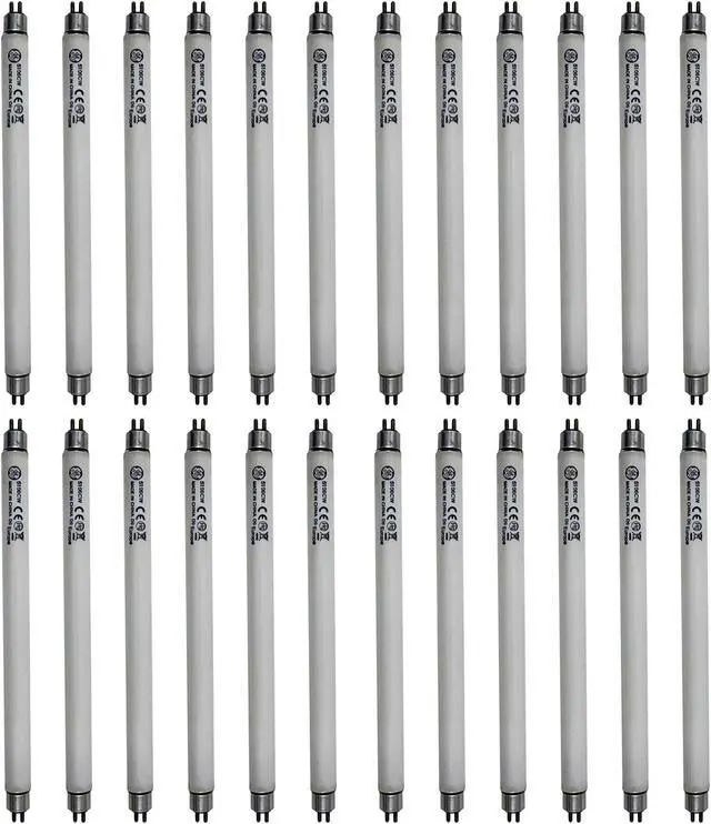 Main image of (case of 24) GE 12774 5106CW  T5 Low voltage miniature aircraft Aviation Fluorescent Specialty Lamp, 4100K cool white, 9 inch T5 lamp