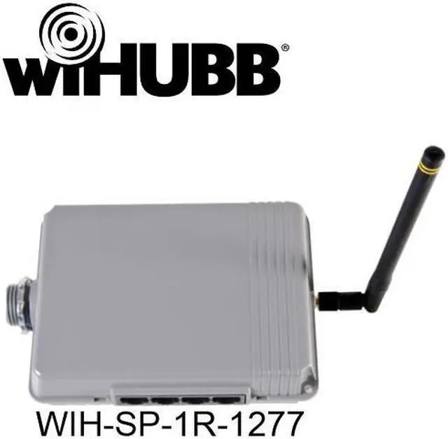 Main image of Hubbell Control Solutions WIH-SP-1R-1277 WiHubb Smart Pack intelligent wireless power pack wireless lighting control