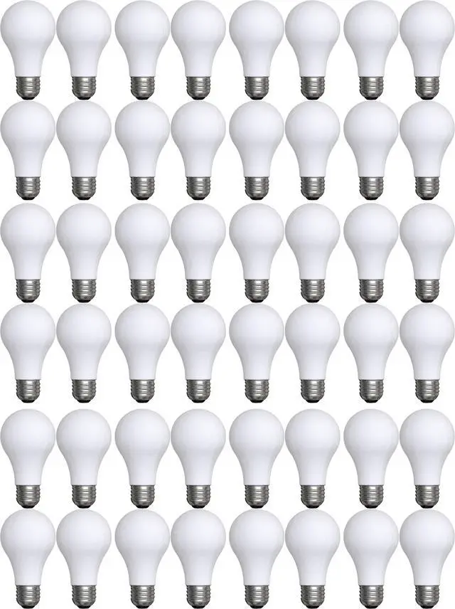 Alt view image 2 of 2 - (48 bulbs) GE 66249 A-Line Halogen Incandescent Light Bulb, Soft White, 72-Watts, 1270 lumens, GEs best soft white incandescent, A19 light bulb
