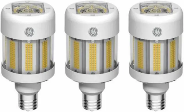 Main image of (case of 3) GE 88107 LED Omni-Directional Corn Cob, replaces 175 watt HID, Ballast Compatible Type A Plug and Play, 5000K Daylight, 8800 lumens, EX39 Base LED Light Bulb
