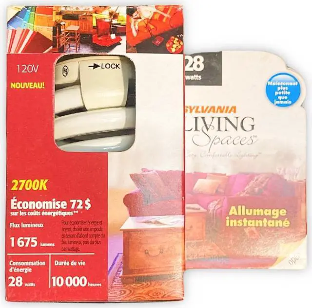 Main image of Sylvania 20027 - CF28TW/E/827/LS Twist Pin Base Compact Fluorescent Light Bulb