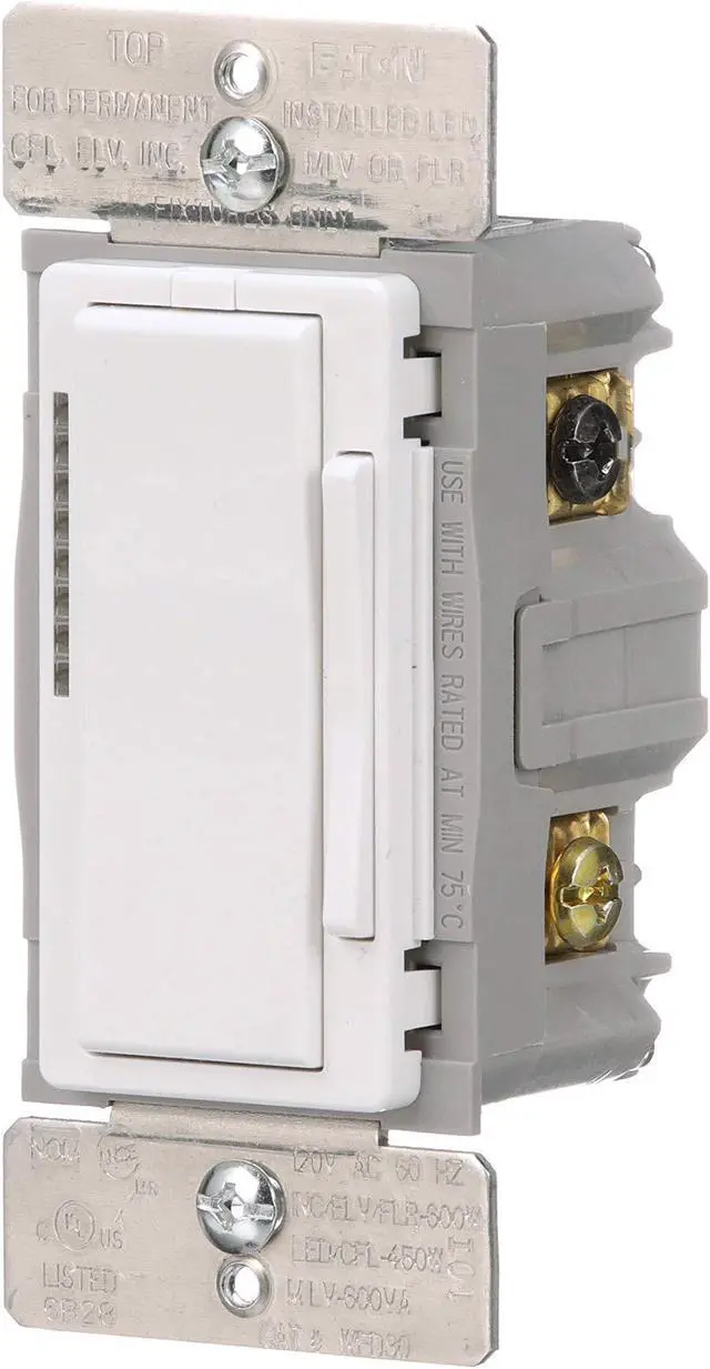 Alt view image 4 of 7 - (case of 4) Eaton WFD30-C2 Wi-Fi Smart Universal Dimmer Works with Alexa, Color Change Kit (White/Light Almond/Ivory) ? A Certified for Humans Device