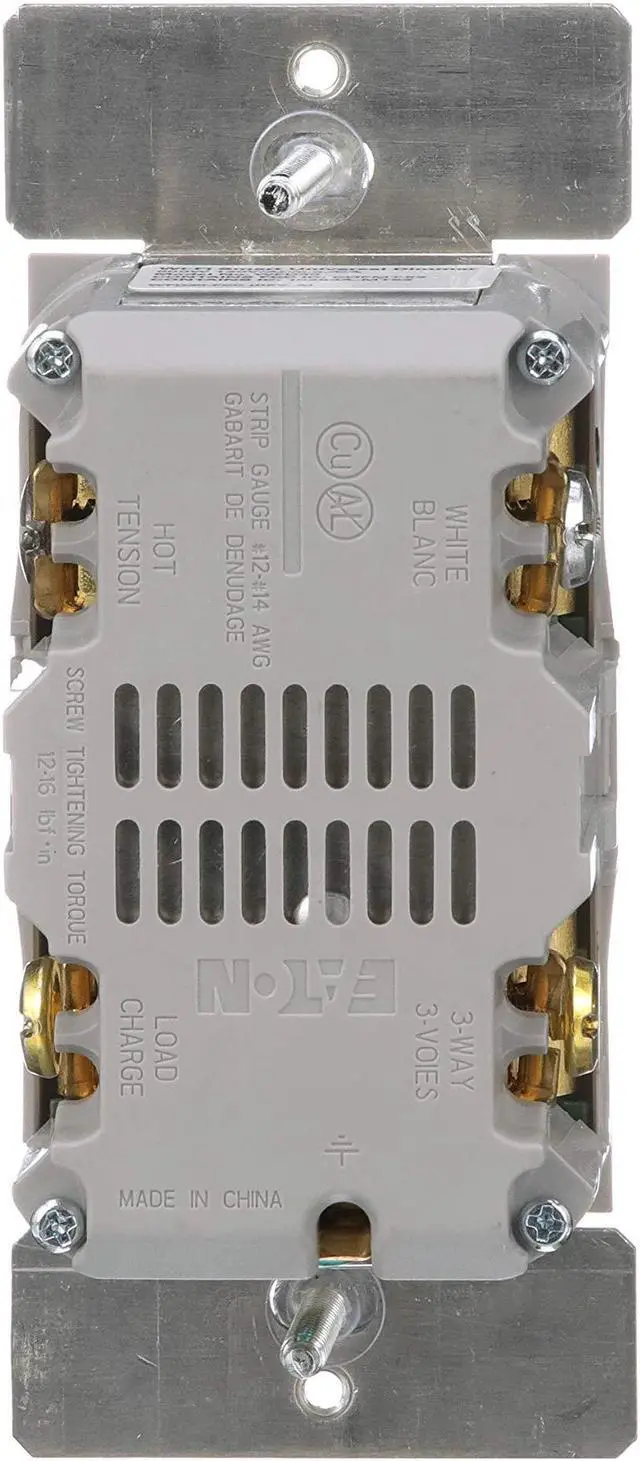 Alt view image 6 of 7 - (case of 4) Eaton WFD30-C2 Wi-Fi Smart Universal Dimmer Works with Alexa, Color Change Kit (White/Light Almond/Ivory) ? A Certified for Humans Device