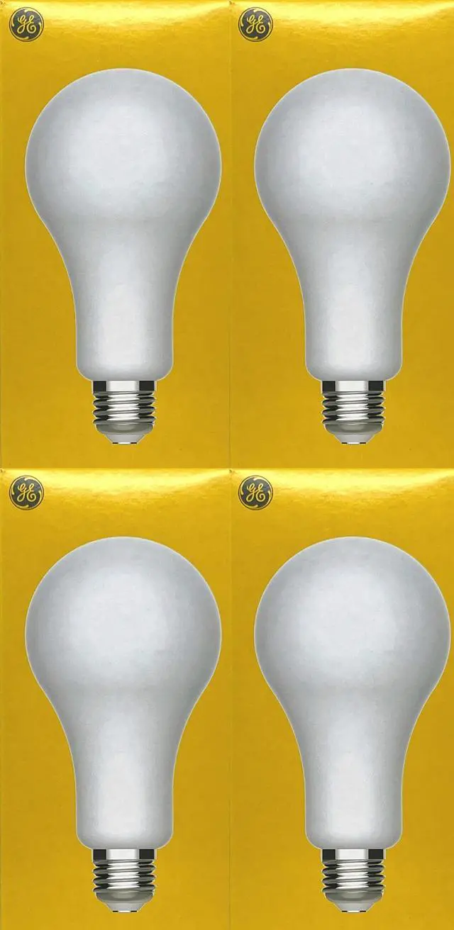 Alt view image 2 of 4 - (case of 4) GE ultra bright LED A21, 21 watt, 2900 lumens, Soft White, Outdoor, Non-Dimmable LED ultrabright Light bulb