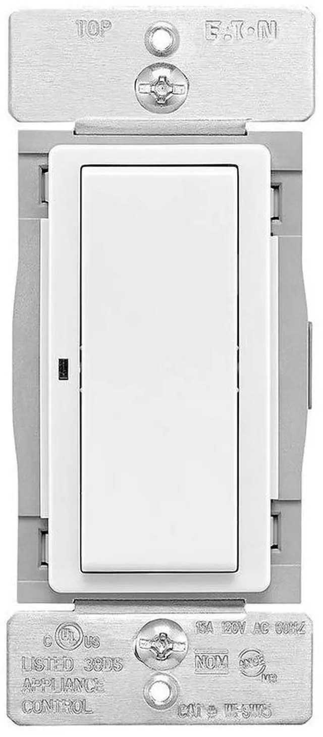 Alt view image 2 of 4 - (case of 4) Eaton WFSW15-W-SP-L Wi-Fi Smart Switch Works with Alexa, White ? A Certified for Humans Device