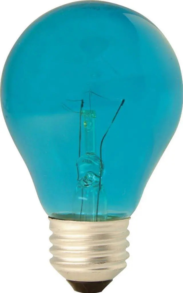 Alt view image 5 of 6 - GE 25W Teal Party Bulb, Pack of 6