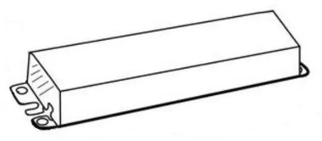 Alt view image 2 of 3 - GE Lighting 74098 GE432MAX347-L 347-Volt UltraMax Electronic Fluorescent T8 Multi-Volt Instant Start Ballast 4 or 3 F32T8 Lamps