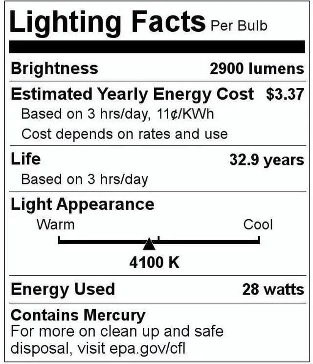 Alt view image 3 of 4 - (case of 40) GE 46706 Fluorescent T5, 46 inch, Mini Bi-Pin base, 2900 Lumens, 28 watt, 4100K Cool White, F28W/T5/841/ECO