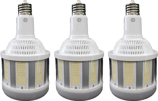 Main image of (case of 3) GE 51601 - LED200ED37/750 Omni Directional Flood HID Replacement LED Light Bulb, 200 watt, 30000 lumen, 5000K Daylight