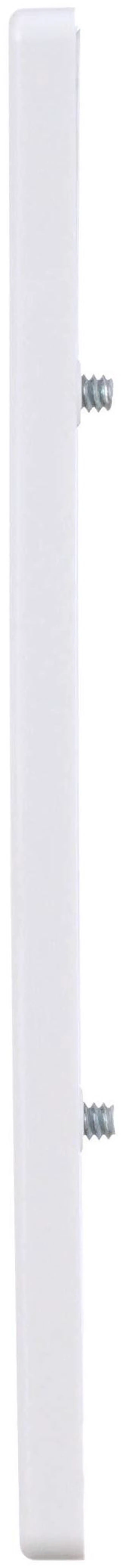 Alt view image 3 of 7 - (quantity of 20) EATON PJS1W Arrow Hart PJS1W Mid Size ScrewLess Wall Plate, 1 Gang, 4-7/8 in L X 3-1/8 in W X 0.08 in T, White