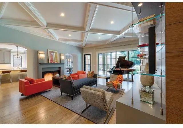 Alt view image 3 of 3 - HALO LT 4 Inch Recessed Light Trim, 5000K, Dimmable Baffle Can Light, Title 20 Compliant -LT460WH6950R-CA