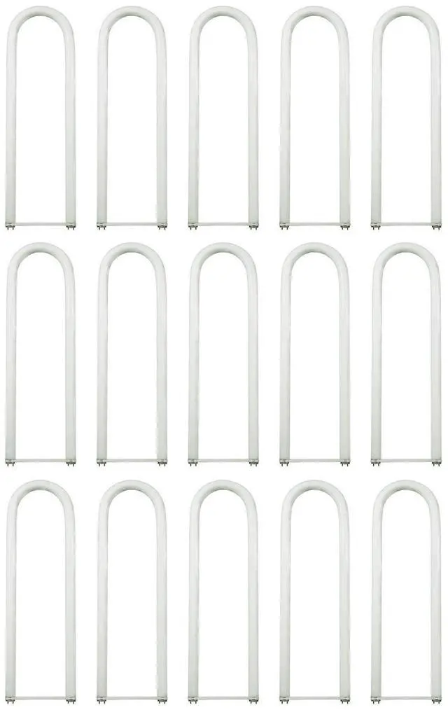 Main image of GE 62170 Ubend F26T8/SPX35/U/ECO U-bend U shaped T8 3500K fluorescent U tube (pack of 15)